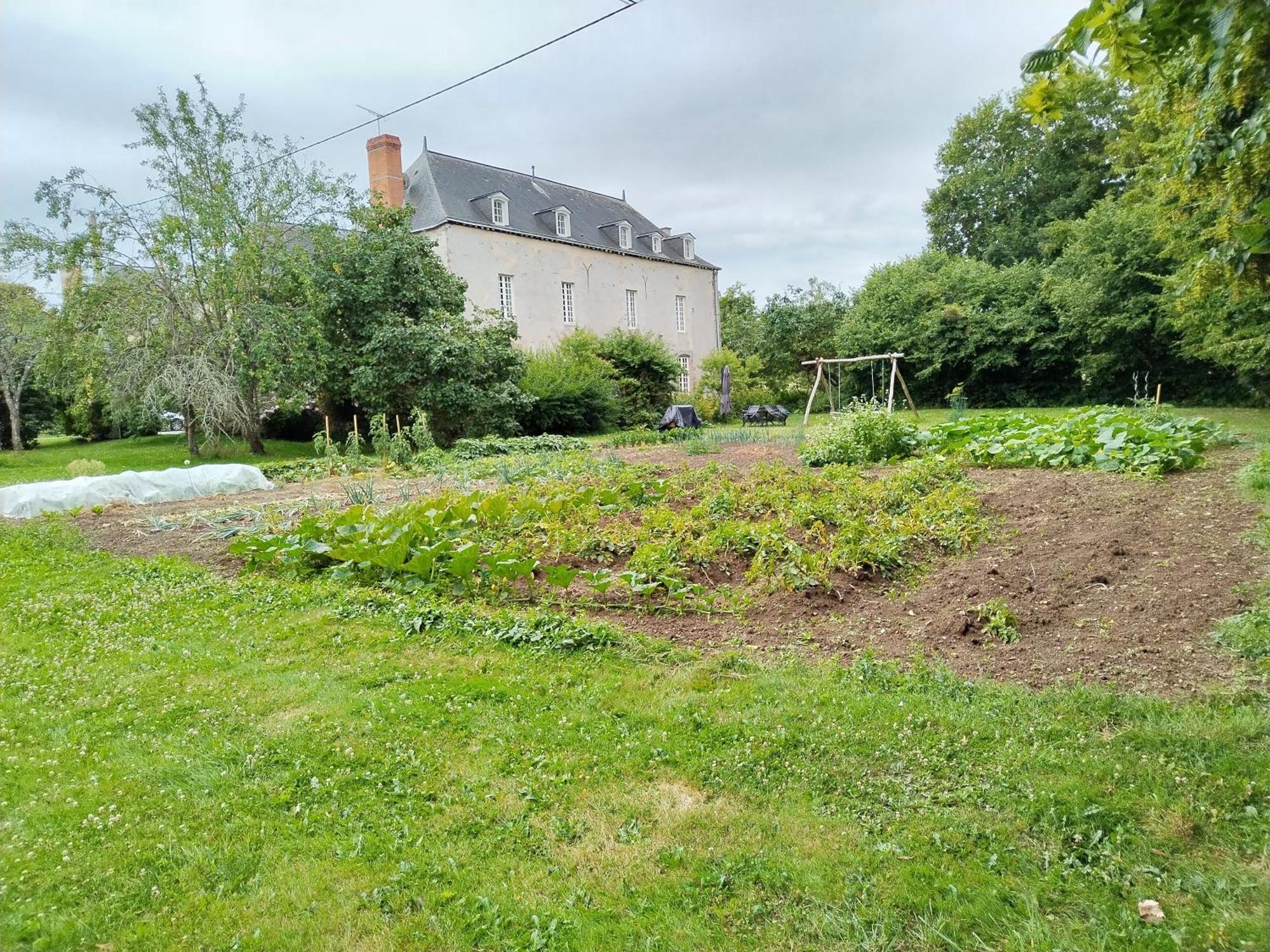 Les Grands-Aulnais Bed and Breakfast Cossé-le-Vivien Exteriör bild